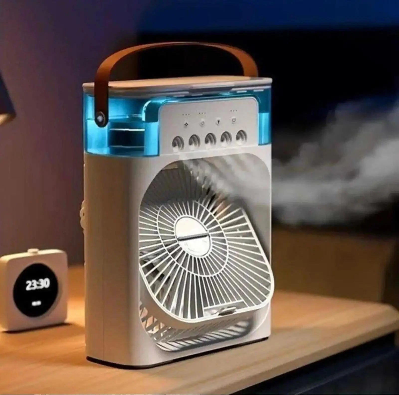 Portable Humidifier Air Cooler Mini Fan