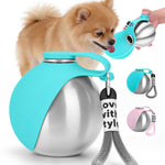 PetalPaw 2-in-1 Portable Dog Water Bottle