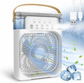 Portable Humidifier Air Cooler Mini Fan